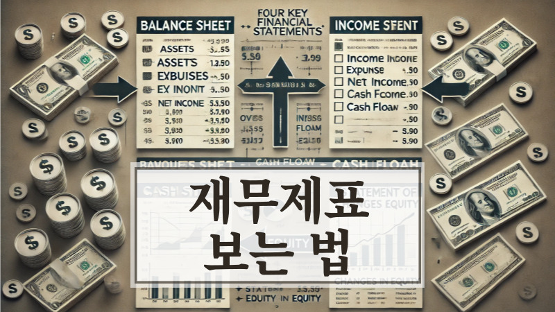 재무제표 종류와 보는 법 (대차대조표, 손익계산서, 현금흐름표) 2 재무제표 종류와 보는 법 (대차대조표, 손익계산서, 현금흐름표)