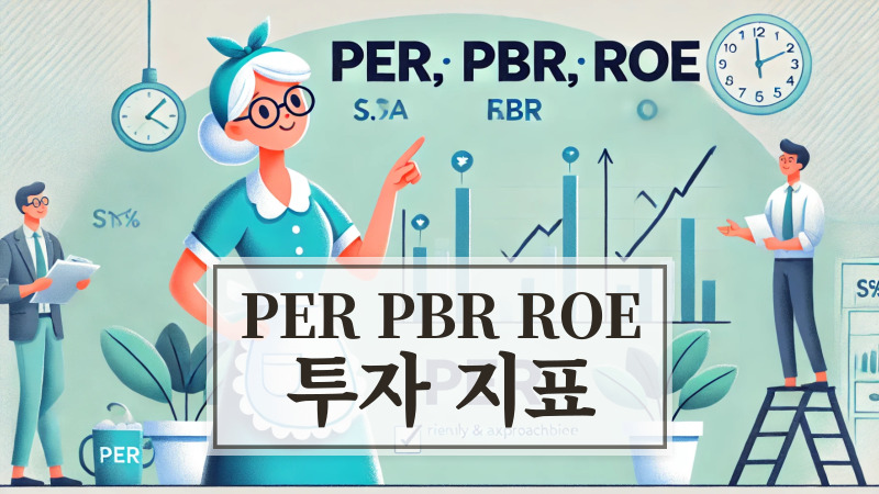 PER, PBR, ROE 뜻